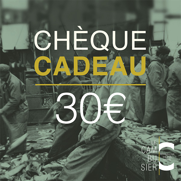 cheque cadeaux 30€ cambusier